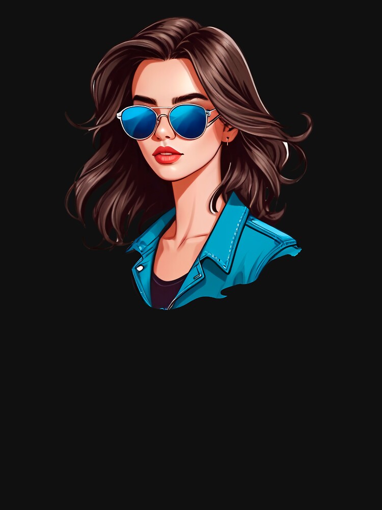 Casual Lady in Blue by MadnessEnvelope