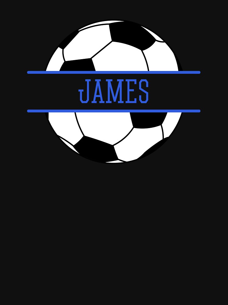 James Name Personalized Soccer Ball by AtriumHouse