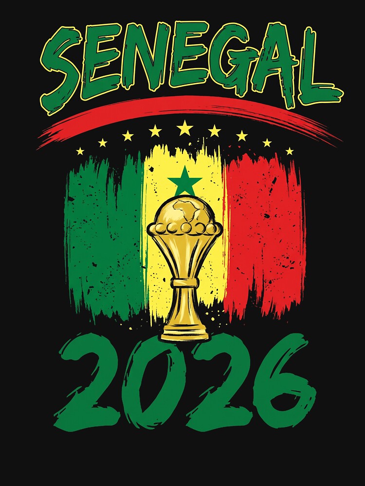 Senegal 2026 World Cup Football Fan Supporter by SofenArt
