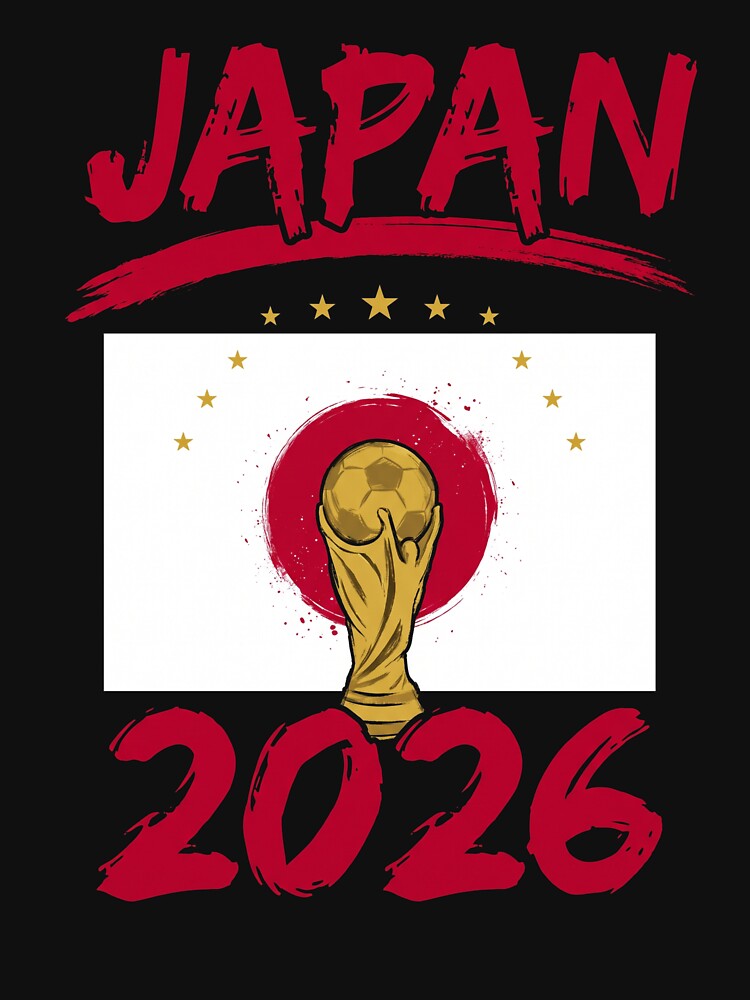 Japan 2026 World Cup Soccer Fan Supporter by SofenArt