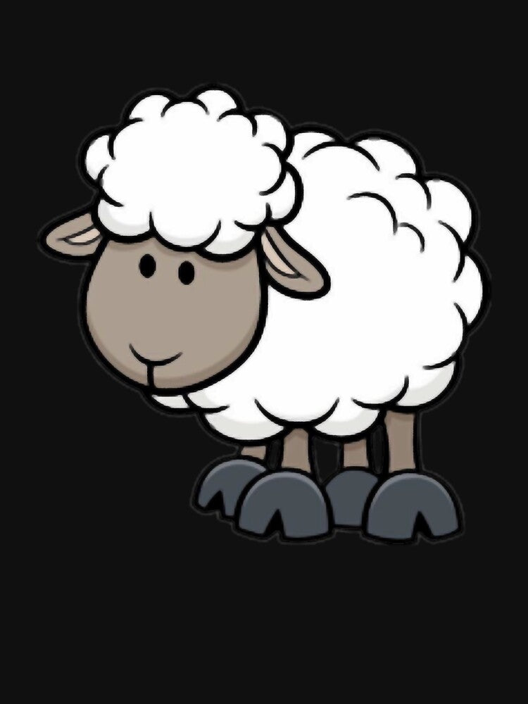 sheep Oversized by CuTeesdes