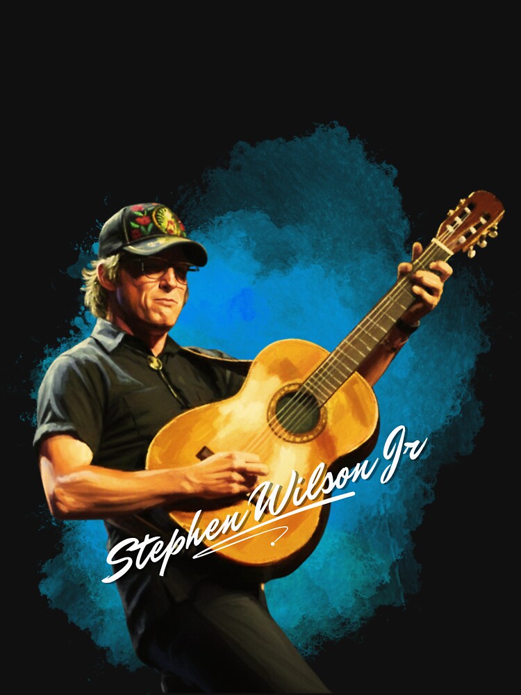 Stephen Wilson Jr Painted Effect T-Shirt and Sticker by DiverseDazzle