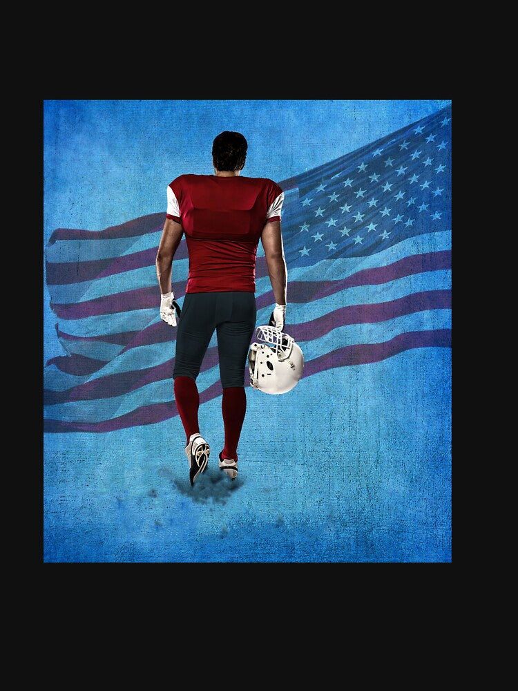 American Football I Can Do All Things Through Christ by KlausBachmann