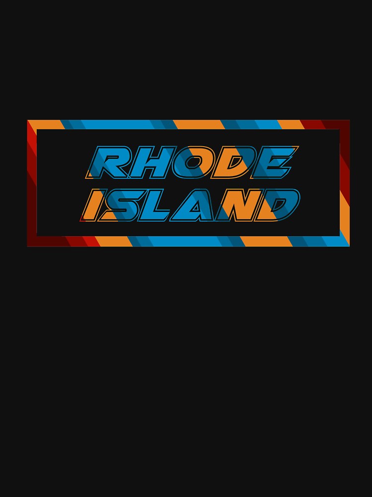 Rhode Island T-Shirt for Men and Women by AllStarMerch