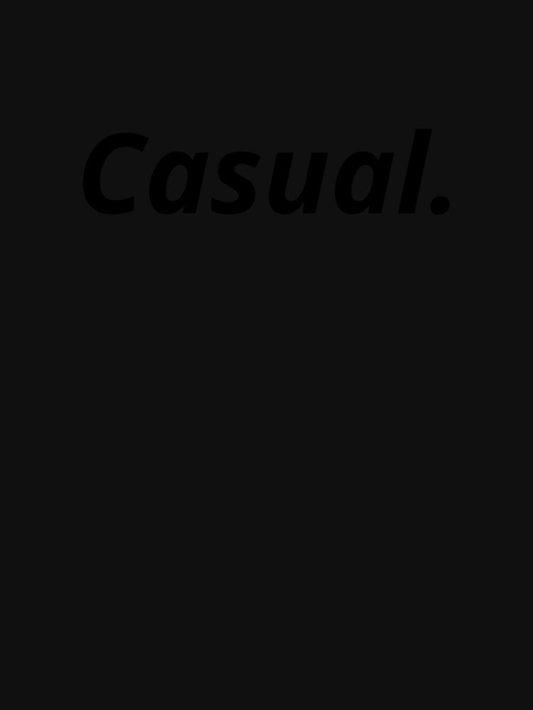 Casual. (black) by EmberFox
