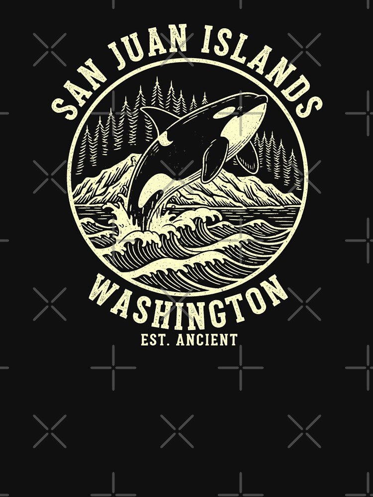 San Juan Islands Washington Orca by DemureArtsy