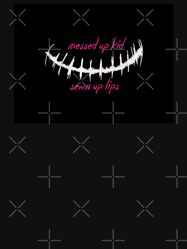 Sewn up lips - YUNGBLUD by Liliazulema