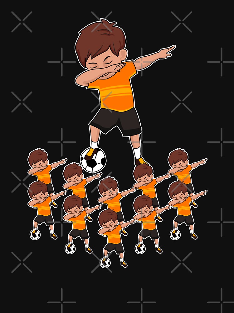 Awesome Soccer Player Orange Soccer Sports Team Athletic Soccer Athlete Coach by VollLaser