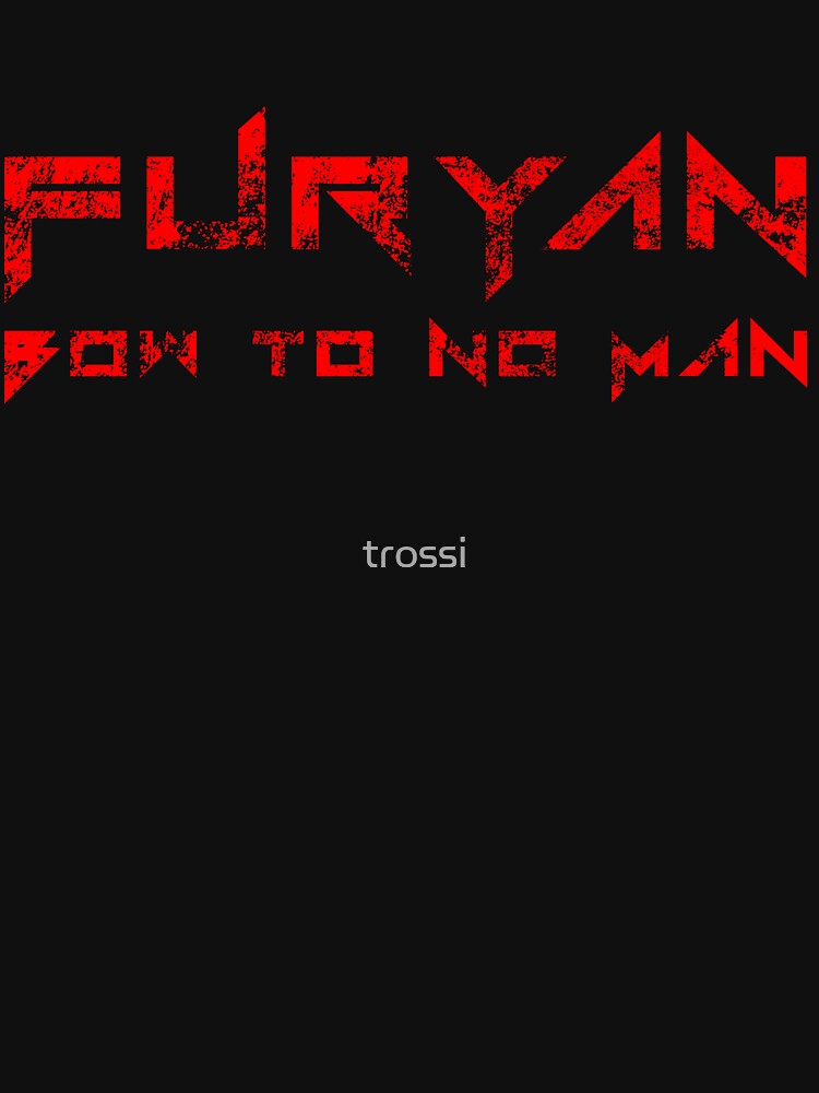 FURYAN Bow to no man DIRTY RED by request by trossi