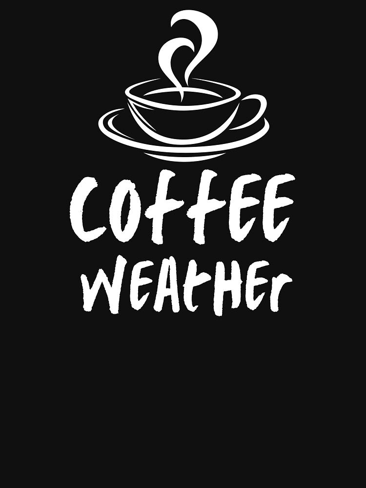 Coffee Weather Coffee Lover Girl Cute Retro Fall Autumn by faridman