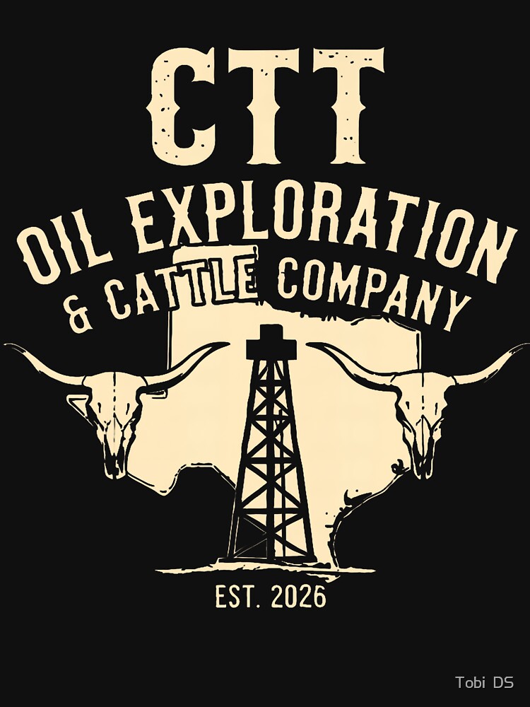 Retro Ctt Oil Exploration And Cattle Est 2026 by Tobi  DS