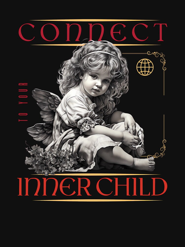 Inspirational Motivational Angelic Cherub Graphic by MTJ-Mushrooms