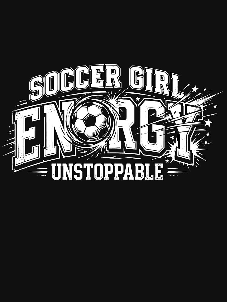 Soccer Girl Energy by BrunoLinuxArt