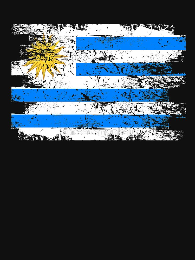Uruguay Flag Gift Country Patriotic Travel Shirt Americas Light by threadsmonkey