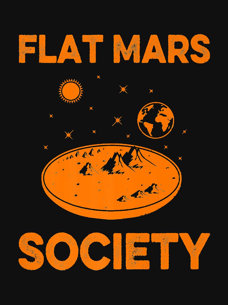 flat mars society Premium T-Shirt by Lukifo-Caster