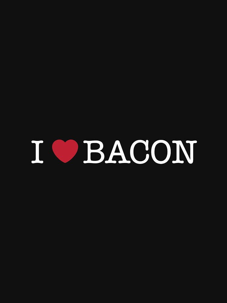 I Love Bacon Long Sleeve Shirt by madisonbau