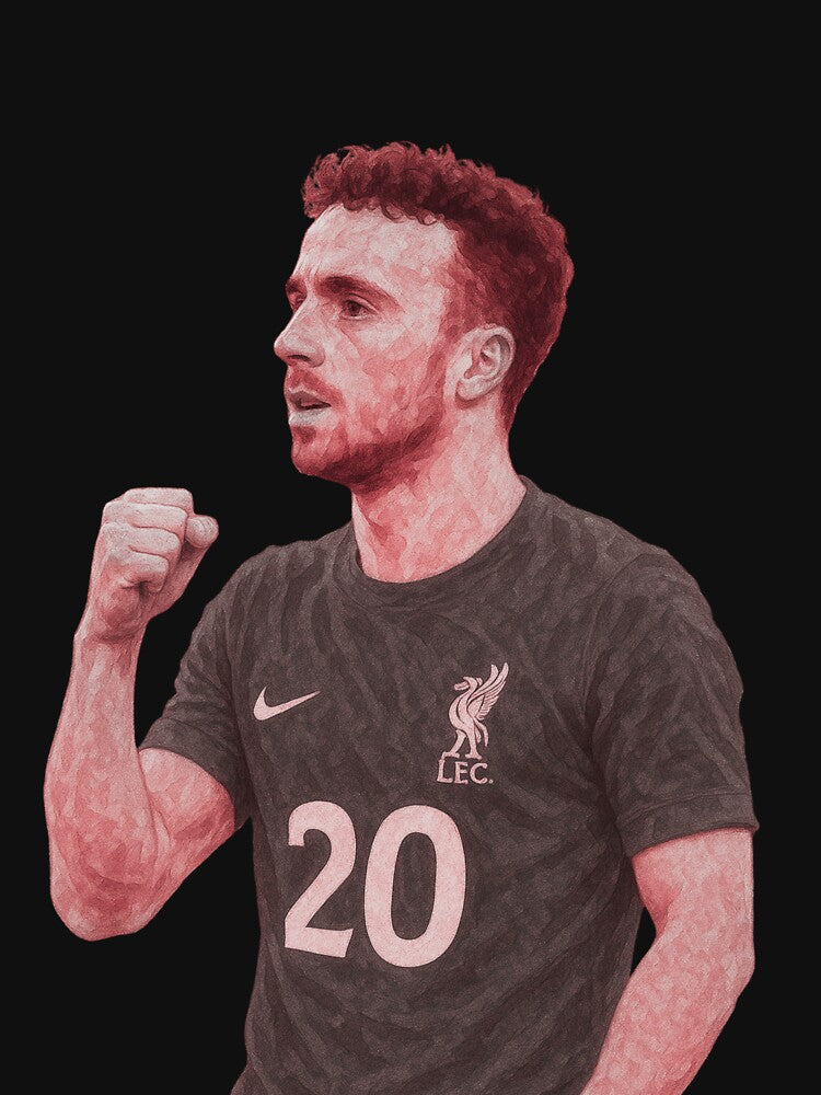 Diogo Jota Liverpo.ol 20 Number by Adilessayeh