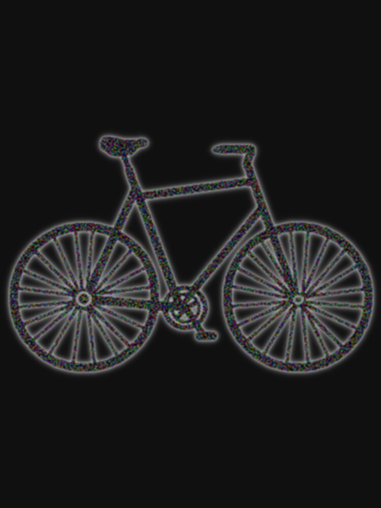 Multicolored-Bicycle-Premium Classic T-Shirt by ricedali41