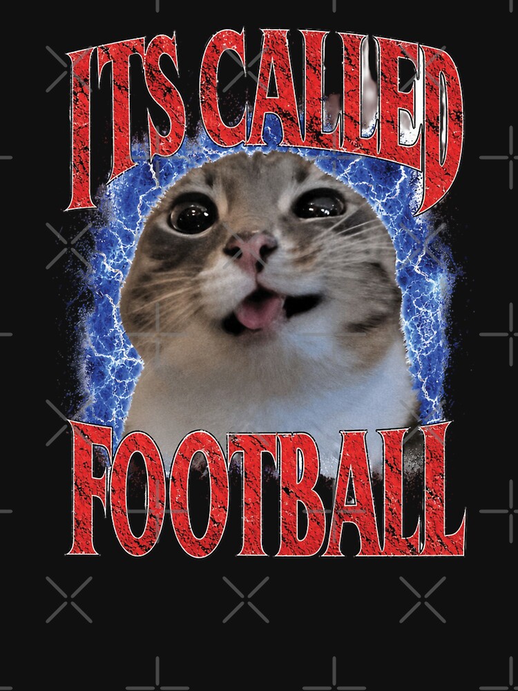 Football Silly Cat USA World Cup Meme Shirt Funny Y2K Grunge Cat Graphic Tee Soccer Meme Shirt Chaotic Cat Fan Gift by darkdotsdesigns