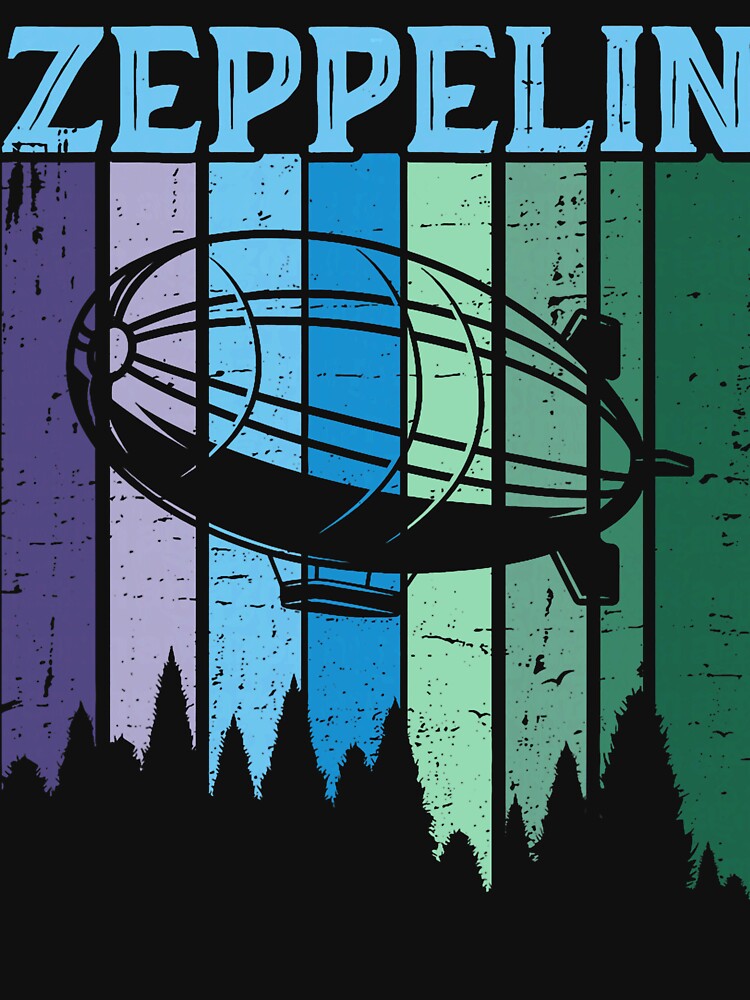 Zeppelin 70s 80s Dirigible Airship Zepelin Zepplin by pansak
