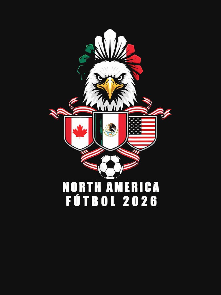 North America Football Spirit 2026 T-Shirt_82768088 by SubStudio97