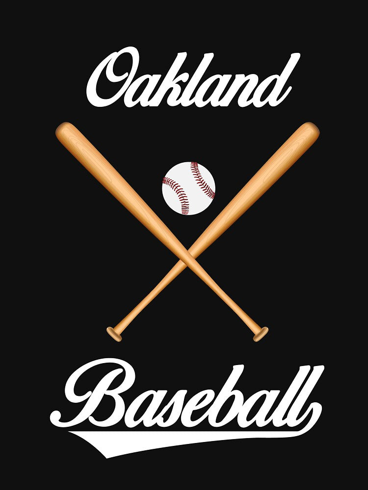 Oakland Baseball T-Shirt for Men and Women by AllStarMerch