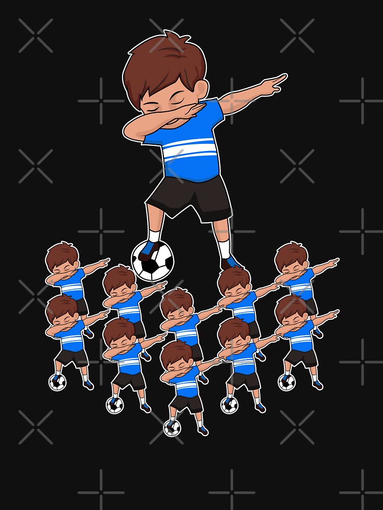 Awesome Soccer Player Blue Soccer Sports Team Athletic Soccer Athlete Coach by VollLaser