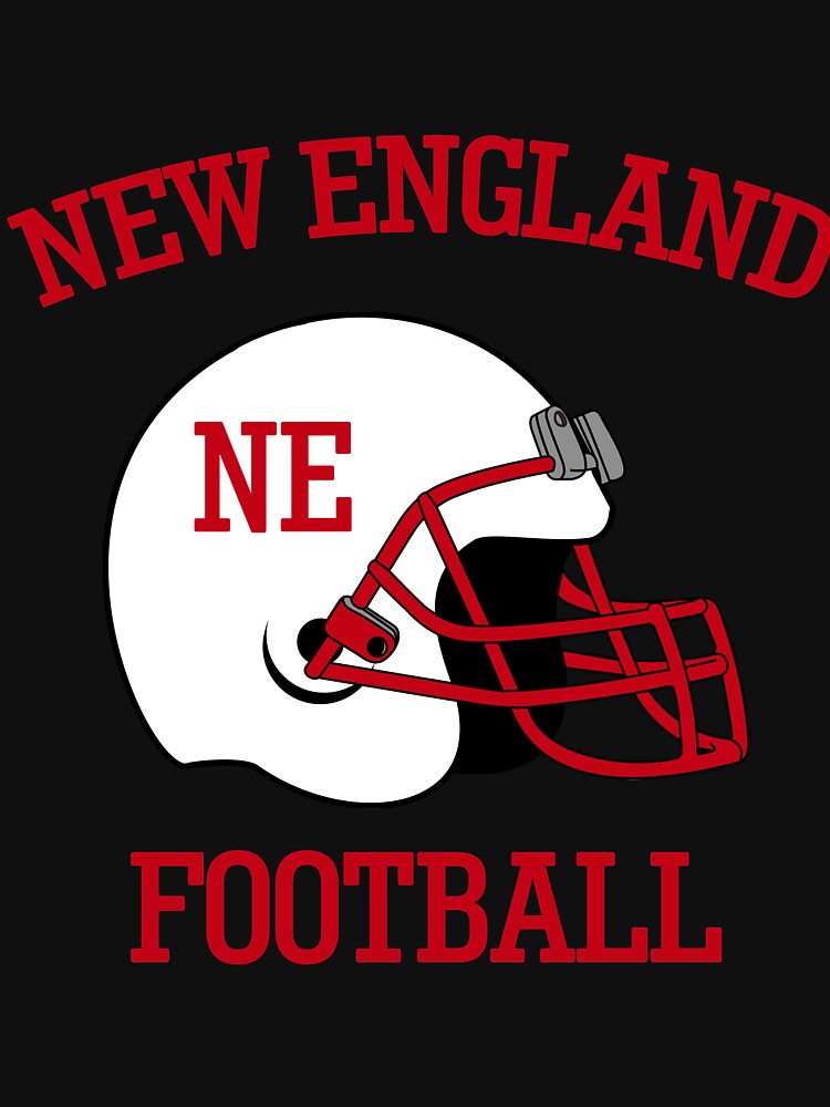 New England Football T-Shirt for Men and Women by AllStarMerch