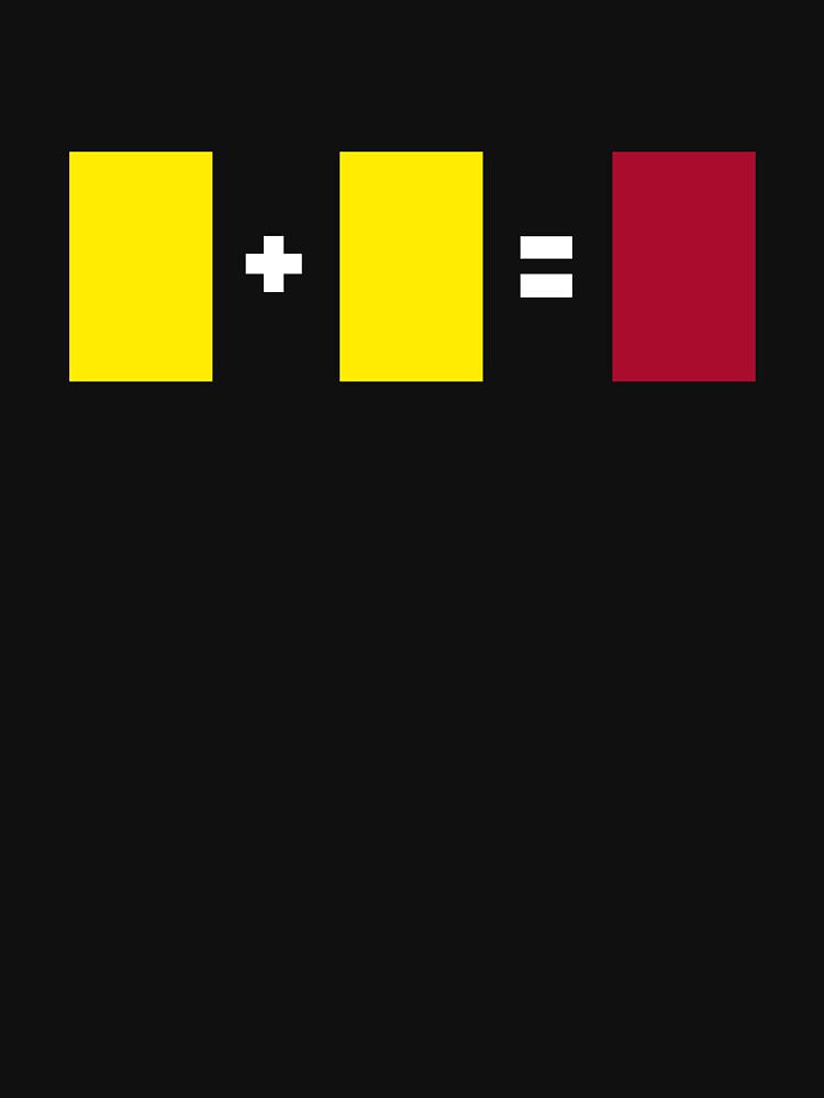 Yellow + Yellow = Red by Mark4ArtTees