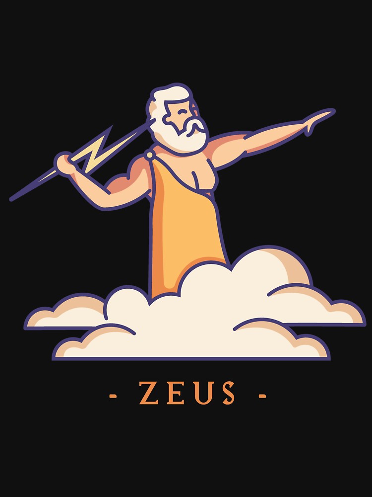 Stylish Zeus greek god by AMLUCI