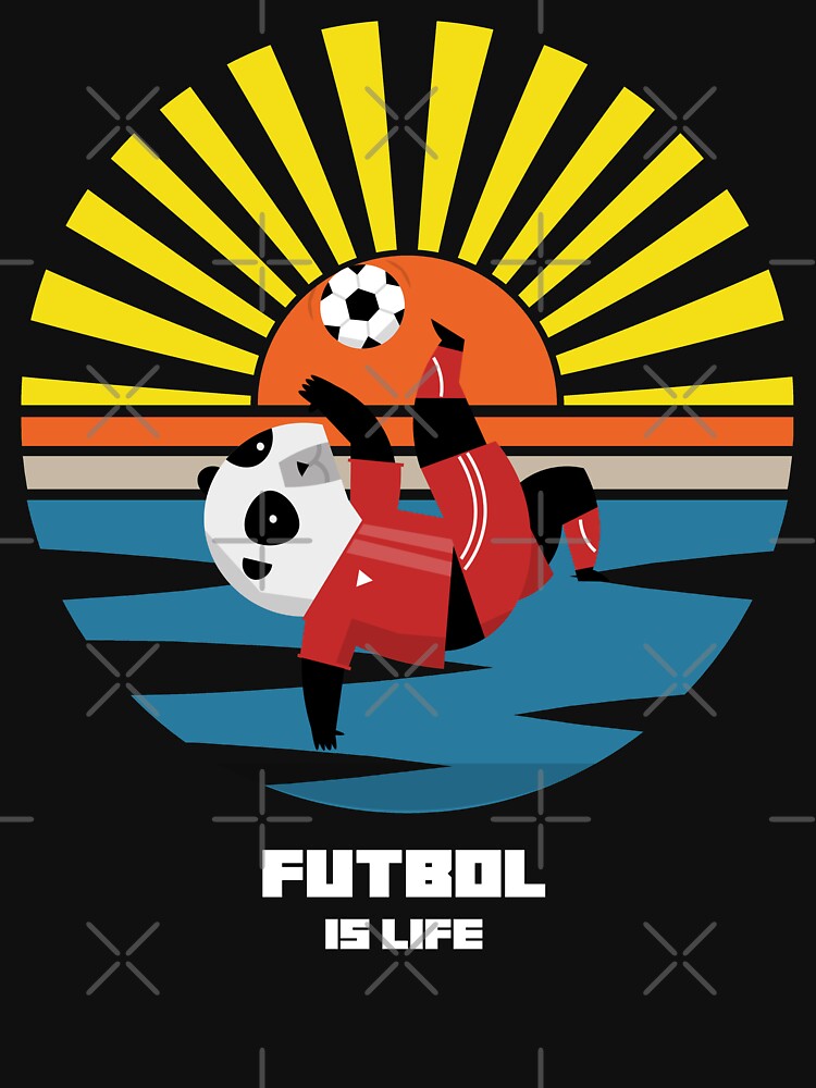 Futbol Is Life Panda Soccer Super Star by TheWildFlix
