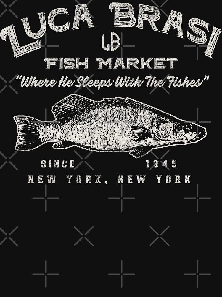 Luca Brasi Fish Market Worn Dks by Alema Art