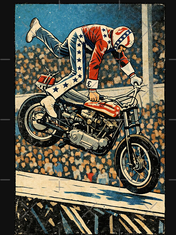 Evel Jump Knievel by unfamouzzz