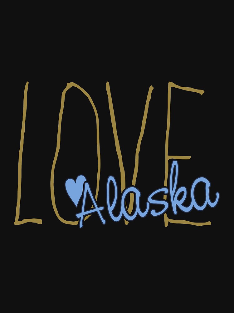 I love Alaska Long Sleeve T-Shirt by learkemili
