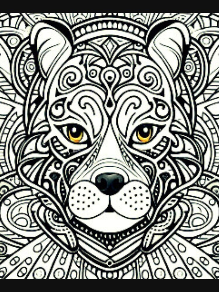 Fine Line Art T-Shirt by ROYALBIRDS