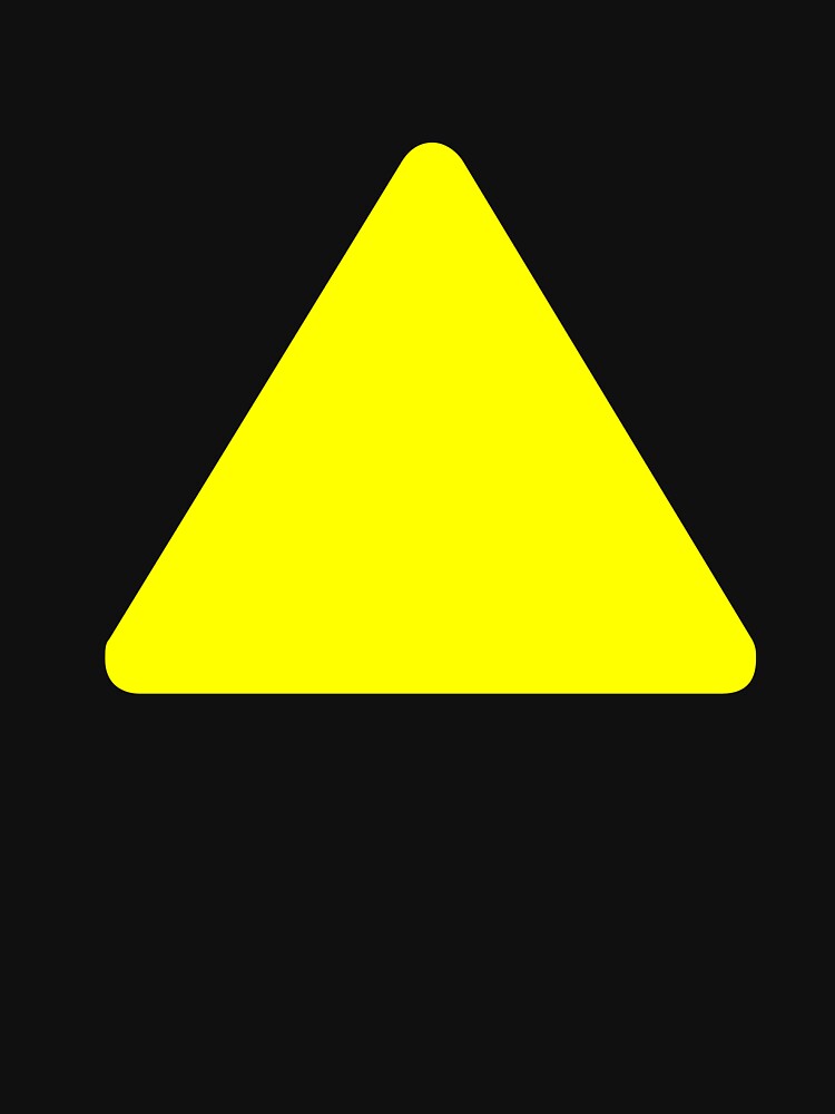 Yellow Triangle by Jeallan Designs