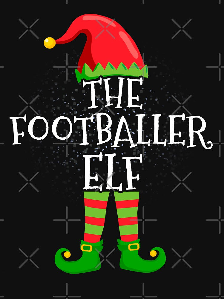 FOOTBALLER Elf Family Matching Christmas Group by CosmoKitsch