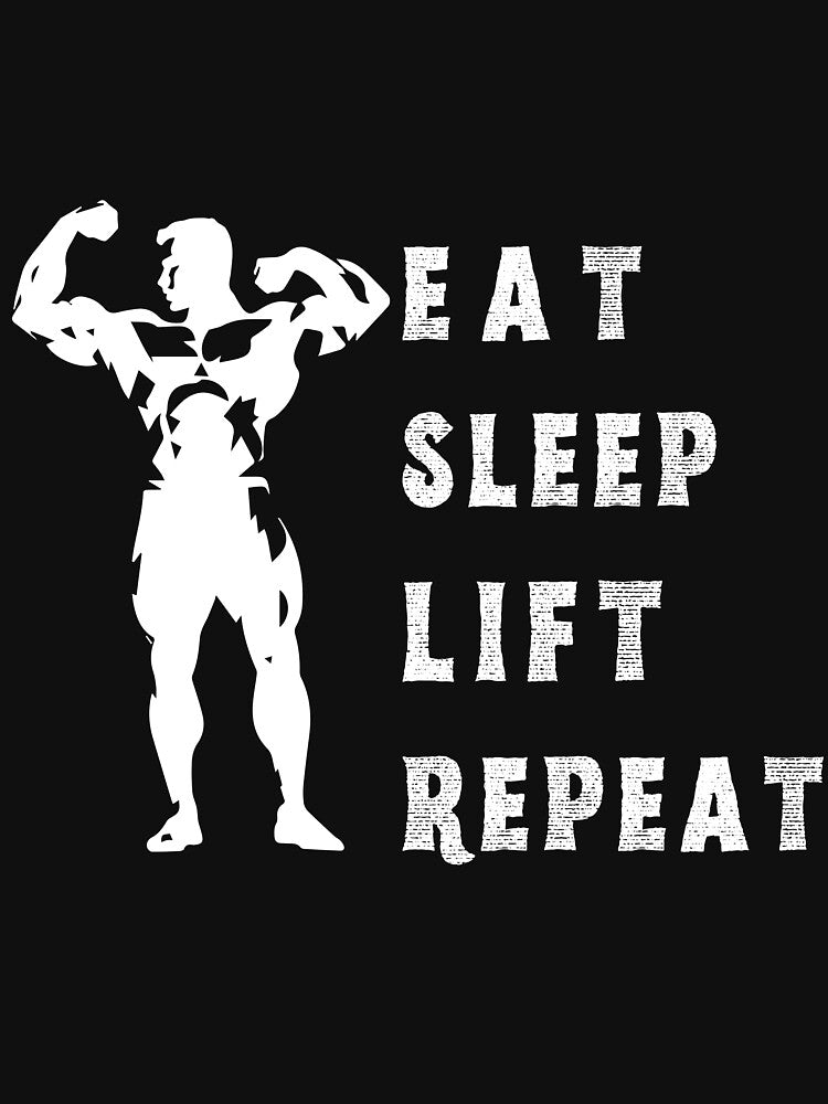 Eat, Sleep, Lift, Repeat: The Endless Cycle of Strength and Dedication by NaaEchDesign ⭐⭐⭐⭐⭐