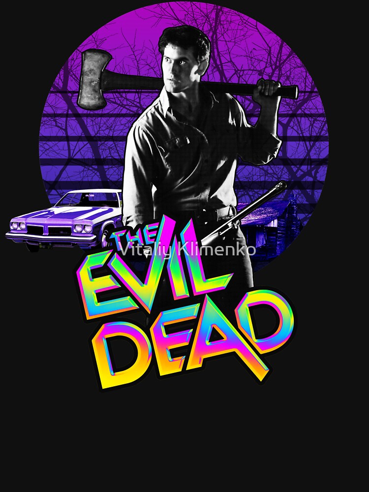 The Evil Dead Retrowave by Vitaliy Klimenko