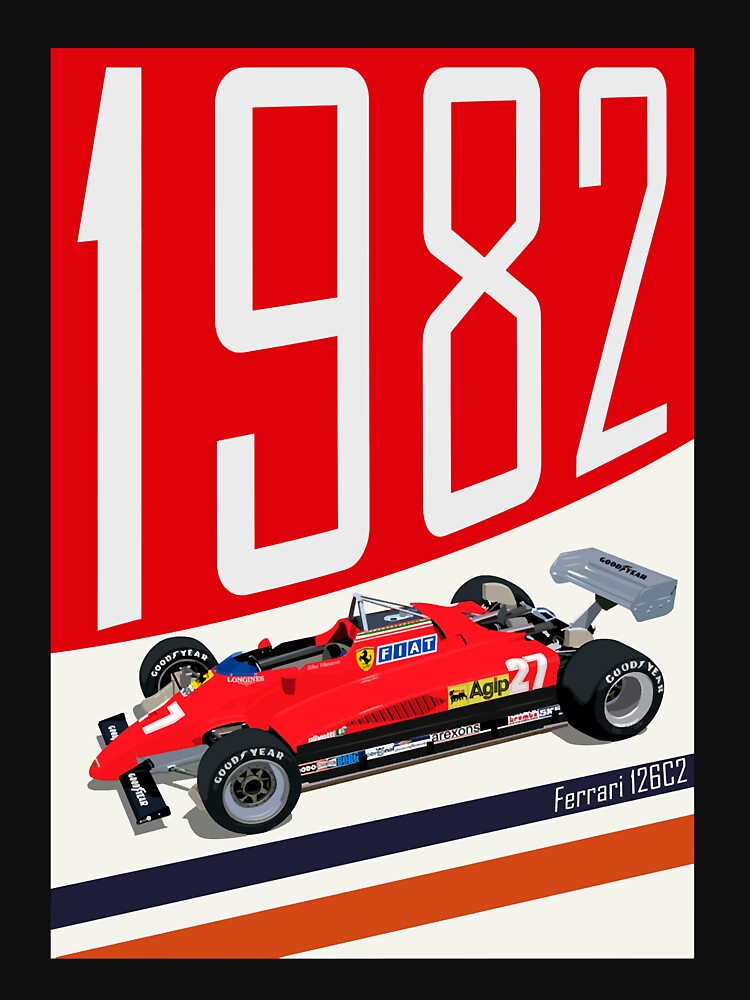 Gilles Villeneuve Premium T-Shirt by LarryEdler