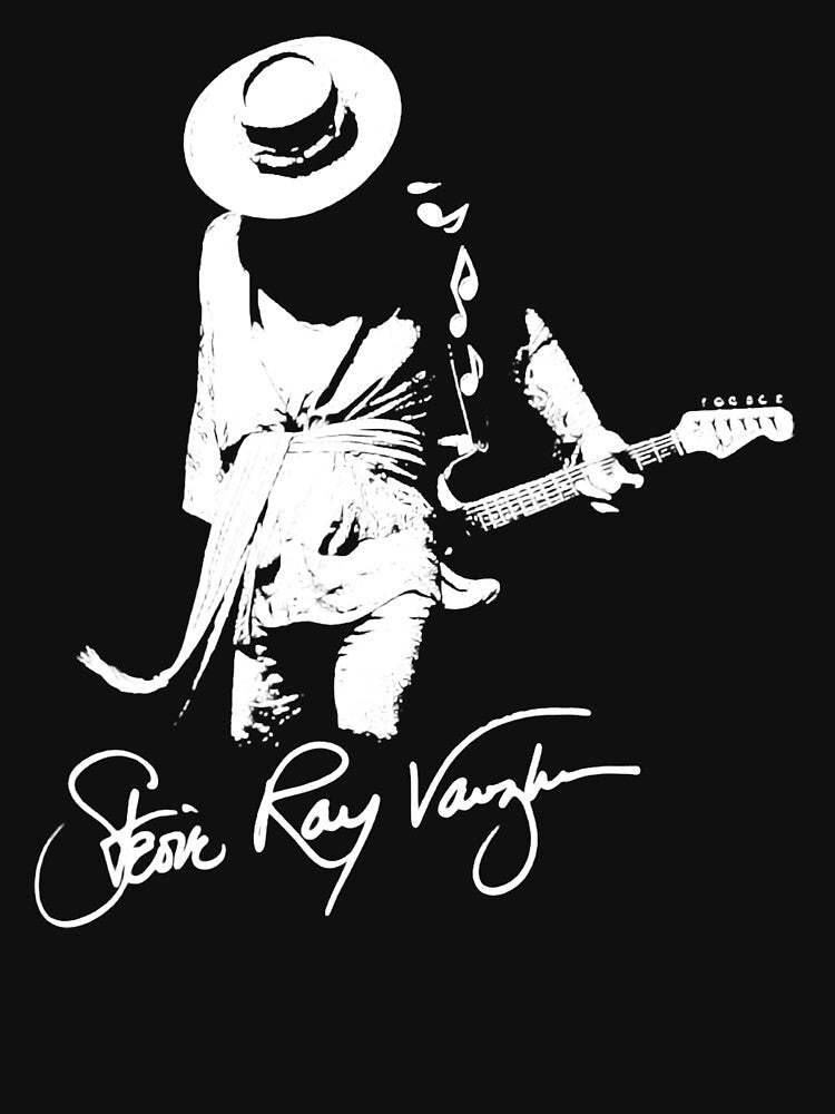 Retro Stevie quotes Ray awesome outfits Vaughan Arts by NORMANSIMONS
