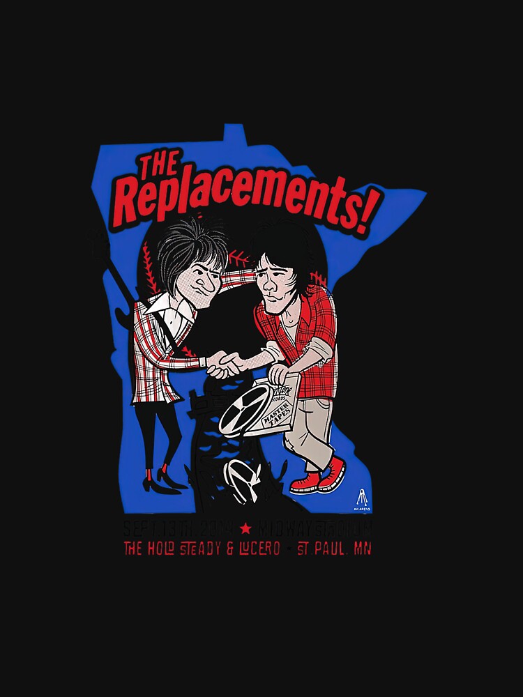 The Replacements Midway Stadium Concert Tour Vintage by ciarajqaurel