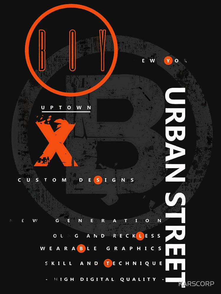 Urban Street BOY Graphic Printed T-Shirt by KARSCORP