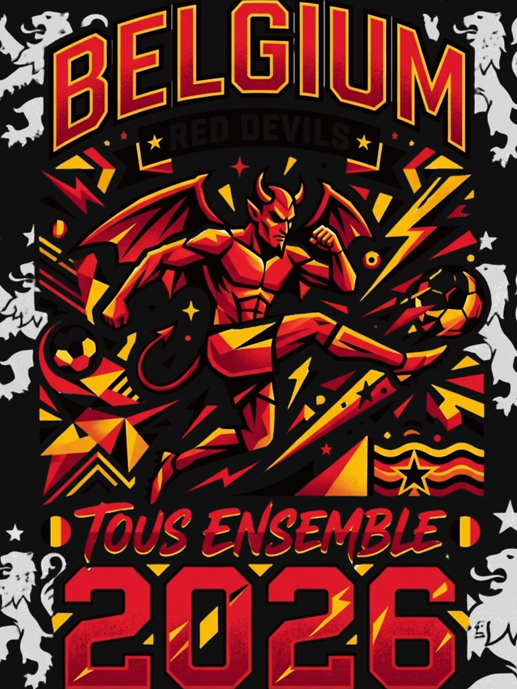 Belgium Red Devils 2026 by Ink & Co