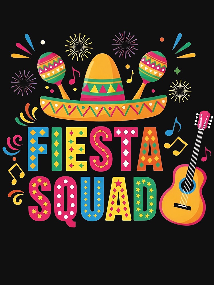 Cinco de Mayo Fiesta Squad – Family Matching Party Design by viectory