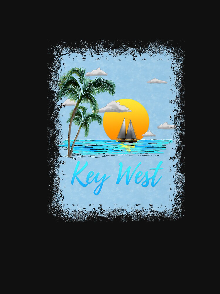 Key West Florida Keys Boating Sailing Premium by PuckHuberts