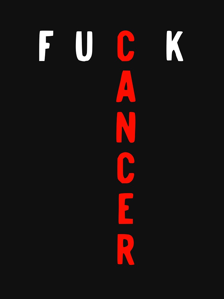 Fck Cancer Research Awareness design by NoveltyMerch