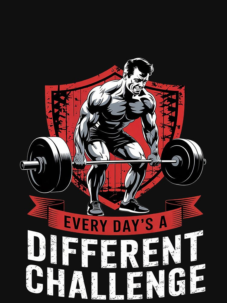 Weightlifting Gym Workout Every Day’s a Different Challenge by MarryIsMonth