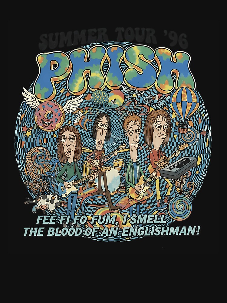 Rock Band Summer Tour 96 Fee Fi Fo Fum I Smell The Blood Of An Englishman by WezoDesigns