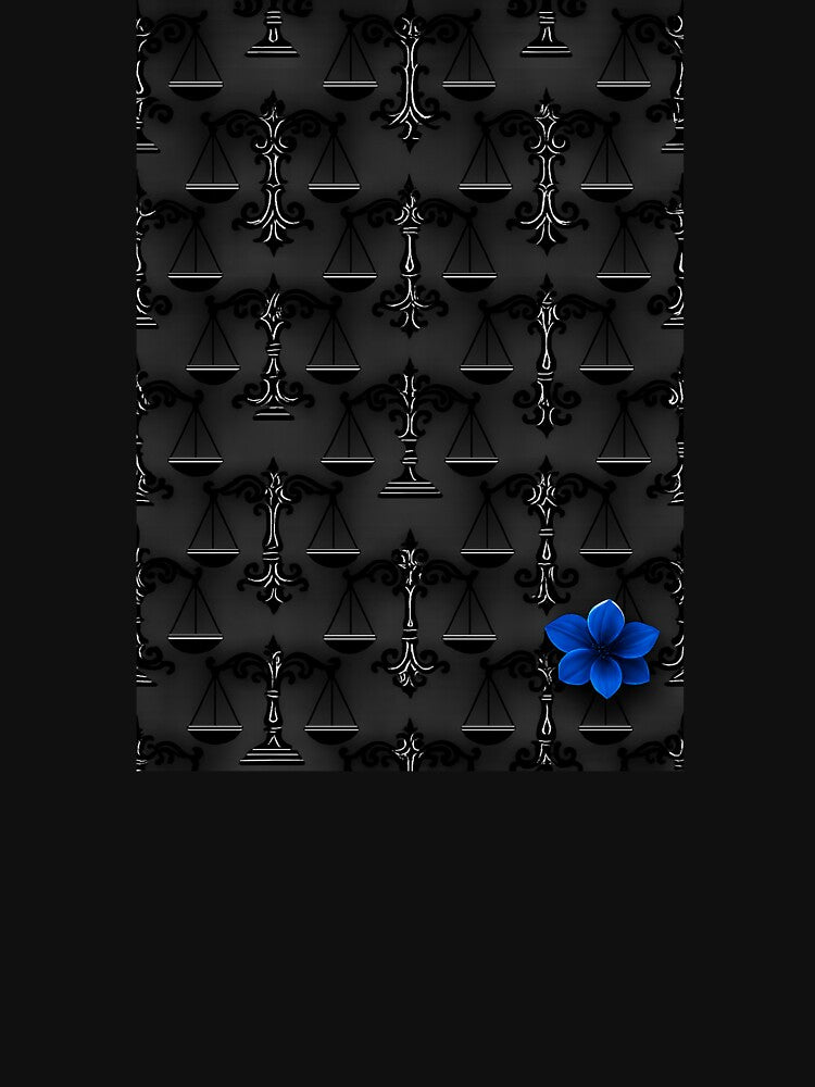 Baroque Decorations and A Blue Flower by Studio Rio Blue